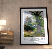 Camille Pissarro - Chestnut trees in Osny 1883