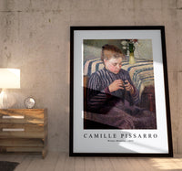 Camille Pissarro - Woman Mending 1895