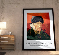 Vincent Van Gogh - Self-Portrait with Bandaged Ear and Pipe 1889