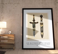 Sir Matthew Digby Wyatt - Dagger and sheath in the Damascene work by Zuloago of Madrid 1820-1877