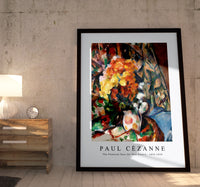 Paul Cezanne - The Flowered Vase (Le Vase Fleuri) 1896-1898