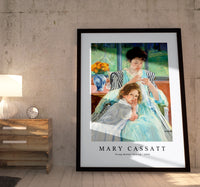 Mary Cassatt - Young Mother Sewing 1900