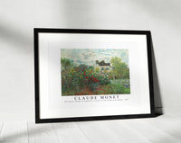 Claude Monet - The Artist's Garden in Argenteuil, A Corner of the Garden with Dahlias 1873