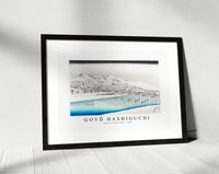 Goyo Hashiguchi - Snow on Mount Ibuki 1920