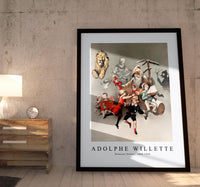 Adolphe Willette - Etrennes Poster 1880-1900