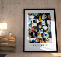 Paul Klee - Composition with the Yellow Half-Moon and the Y 1918