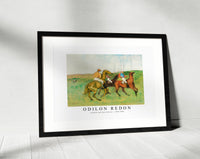 Odilon Redon - Jockeys and Race Horses 1890-1895