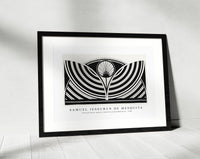 Samuel Jessurun De Mesquita - Stylized floral pattern (Gestileerd bloemmotief) (c.1905)