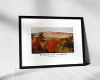 Winslow Homer - Autumn Treetops 1873