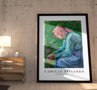 Camille Pissarro - A Seated Peasant Woman 1885