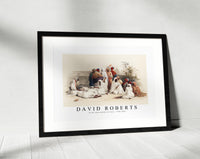 David Roberts - In the slave market at Cairo-1796-1864