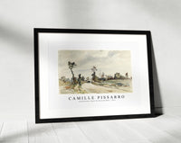 Camille Pissarro - Louveciennes, Route de Saint-Germain 1871