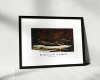 winslow homer - Hound and Hunter-1892