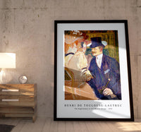 Henri De Toulouse–Lautrec - The Englishman (William Tom Warrener, 1861–1934) at the Moulin Rouge 1892
