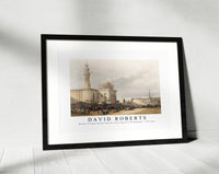 David Roberts - Mosque of Sultan Hassan from the Great Square of the Rumeyleh-1796-1864