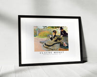 Claude Monet - Camille Monet on a Garden Bench 1873