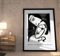 Ernst Ludwig Kirchner - The Kiss 1930