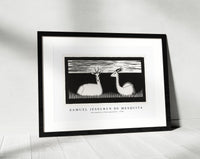 Samuel Jessurun De Mesquita - Two gazelles (Twee gazellen) (1926)