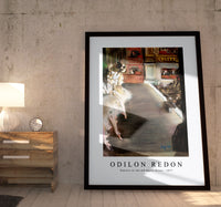 Odilon Redon - Dancers at the old Opera House 1877