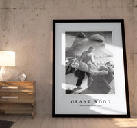 Grant Wood - Approaching Storm 1940