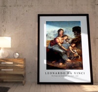 Leonardo Da Vinci - The Virgin and Child with Saint Anne 1503
