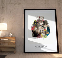 A. Cheyere - Les Chiens Coiffés 1825