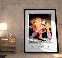 Georges de feure - Affiche pour le Salon des Cent, 5e Exposition d'Art (1896)