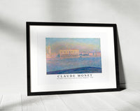 Claude Monet - The Doge's Palace Seen from San Giorgio Maggiore 1908