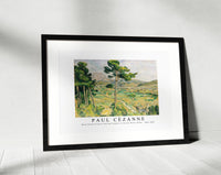 Paul Cezanne - Mont Sainte-Victoire and the Viaduct of the Arc River Valley 1882-1885