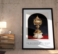 Sir Matthew Digby Wyatt - Gold vase enriched with jewels and enamels 1820-1877