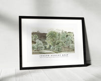 Joseph august Knip - Bomen in de omgeving van Subiaco (trees in the Subiaco area)