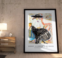 Ernst Ludwig Kirchner - Seated Woman in the Studio 1909