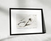 Cornelis ploos van amstel - Hand met rond voorwerp-1758