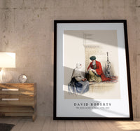 David Roberts - The letter writer in Cairo-1796-1864