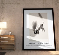 Odilon Redon - He Fixed His Eyes on Me with an Expression That Was So Strange 1896