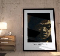 Jan Toorop - Self–portrait of the painter Jan Toorop (1880)