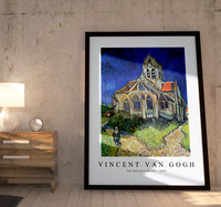 Vincent Van Gogh - The Church at Auvers 1890