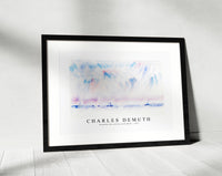 Charles demuth - Bermuda Sky and Sea with Boats-1917