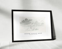 Joseph August Knip - Wolkenstudies (cloud study)