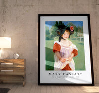 Mary Cassatt - Spring Margot Standing in a Garden 1900