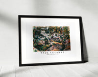 Paul Cezanne - Rocks in the Forest 1890