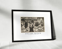 Edvard Munch - The Pretenders, the Last Hour 1917