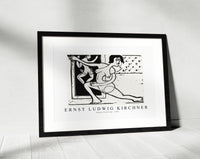 Ernst Ludwig Kirchner - Dancer Practicing 1934