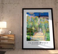 Claude Monet - The Artist's Garden at Vétheuil 1881