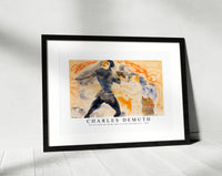 Charles demuth - The Girl with the Golden Eyes, La Fille aux yeux d'or-1916