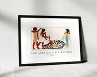 Giovanni Battista Belzoni - Plate 13  Sacrifice of the Bull 1778-1823