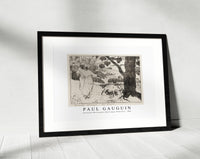 Paul Gauguin - Pastorales Martiniques (Martinique Pastorals) 1889