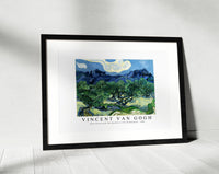 Vincent Van Gogh - Olive Trees with The Alpilles in The Background 1889