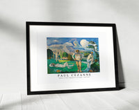 Paul Cezanne - Bathers at Rest (Baigneurs au repos) 1876-1877