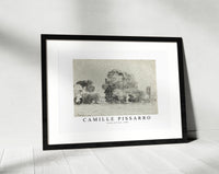 Camille Pissarro - Grove of Trees 1859